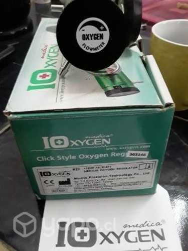 Regulador de oxigeno tipo pin MED