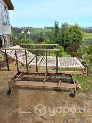 Cama de hospital electrica