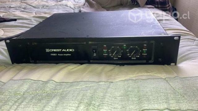 Power Crest Audio FA901 Impecable