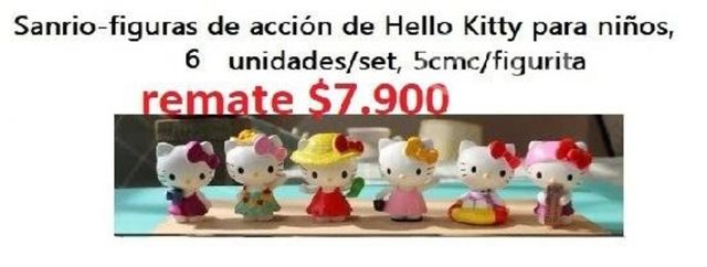 Set figuritas hello kitty