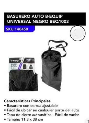 Basurero auto B-EQUIP