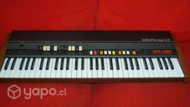 Clasico Sintetizador Roland VK-09 emulador Hammond