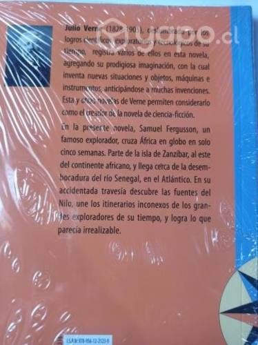 Libro Cinco semanas en globo