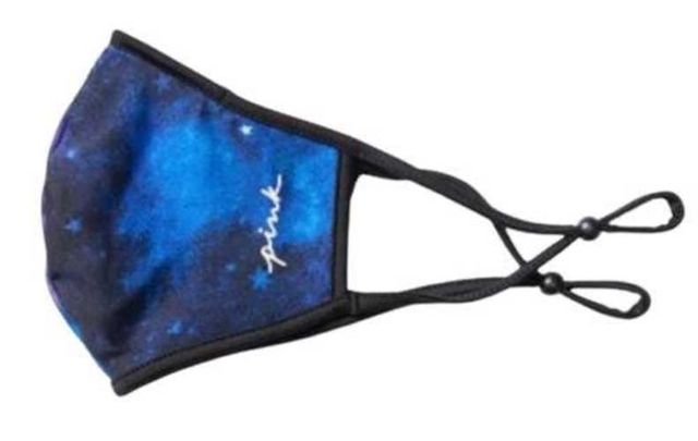 Mascarillas Cubrebocas Pink Victoria Secret Galaxy