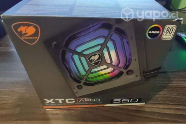 Fuente De Poder 550w Cougar Xtc Argb 80Plus
