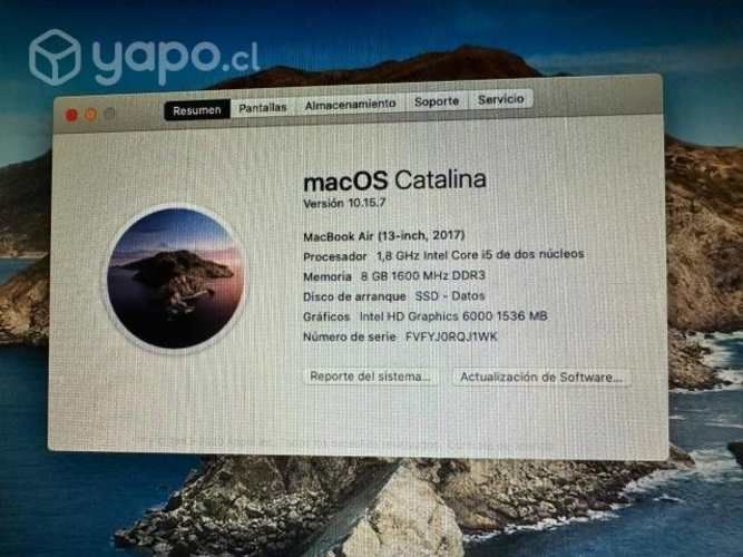 MacBook Air (13-inch, 2017)