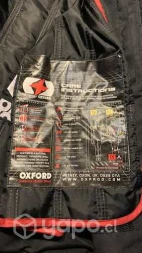 Chaqueta cuero Oxford