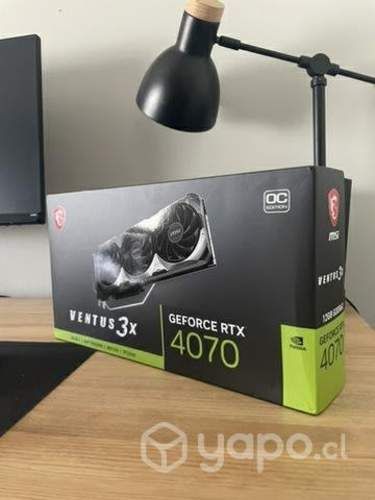 MSI RTX 4070 12 GB OC (Negociable)