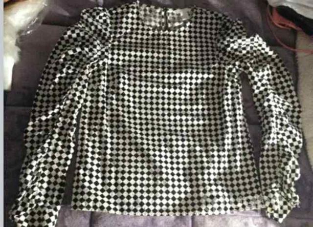 Blusa a cuadros