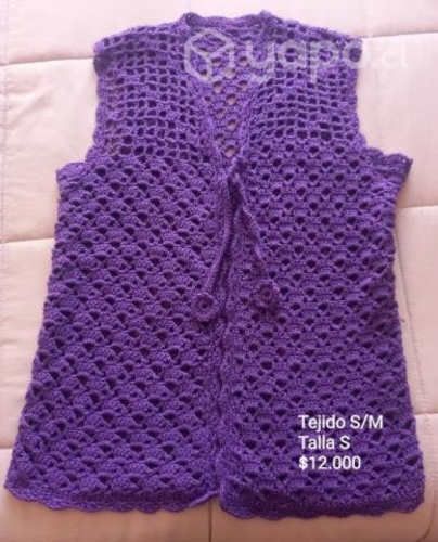 Chaleco Tejido a Crochet
