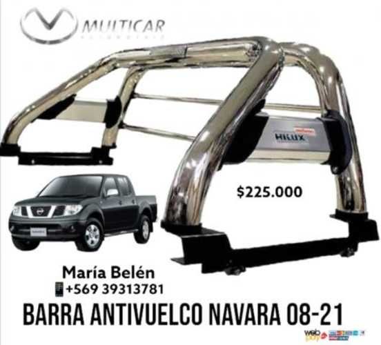 Barra antivuelco navara 08-15