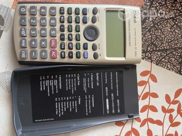 Casio Calculadora Financiera FC-100V