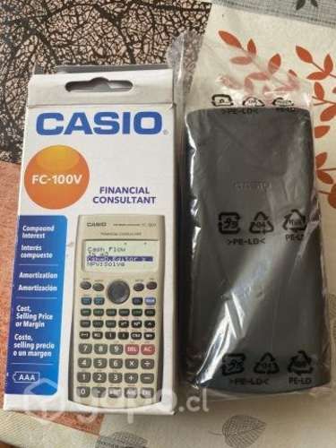 Casio Calculadora Financiera FC-100V