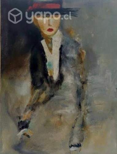 Moderna y decorativa pintura óleo