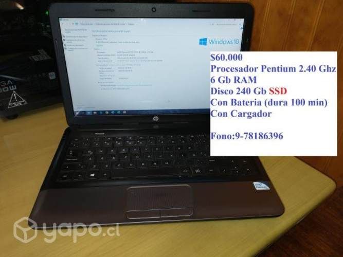 Notebook Hp 240