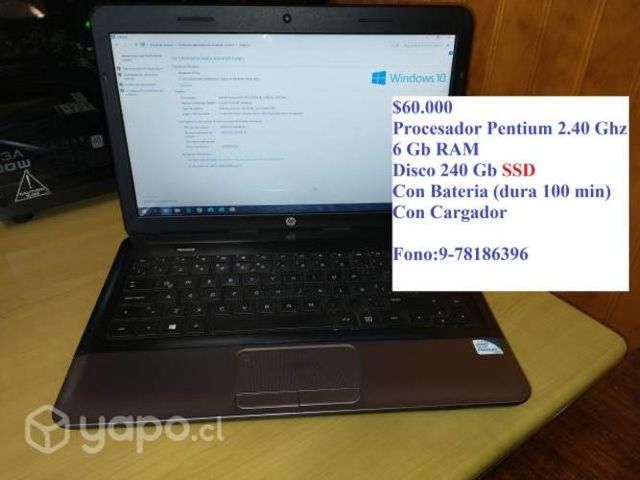 Notebook Hp 240