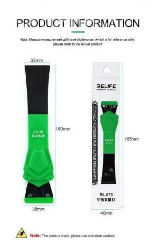 Cuchillo Multiusos Para Quitar Pegamento Relife Rl