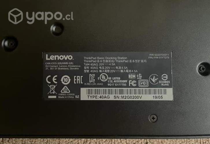 Docking Station LENOVO