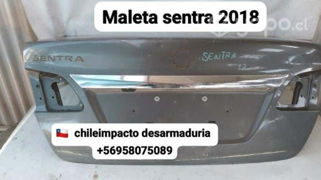 Maleta Nissan Sentra año 2018 desarmaduría