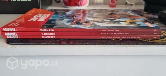 Marvel comic X-men red 1-3 Ingles