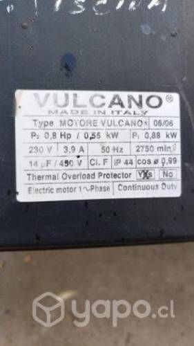 Bomba vulcano de 0,8 hp
