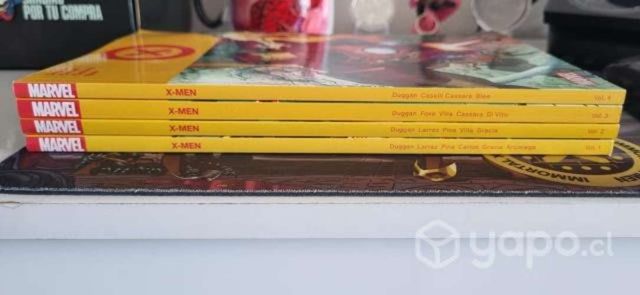 Marvel comic X-men 1-4 Ingles
