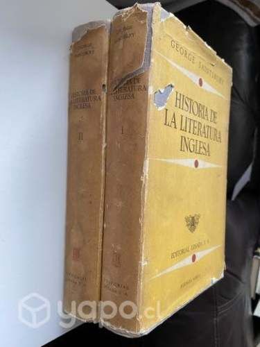 George Saintsbury - Historia de la literatura ingl