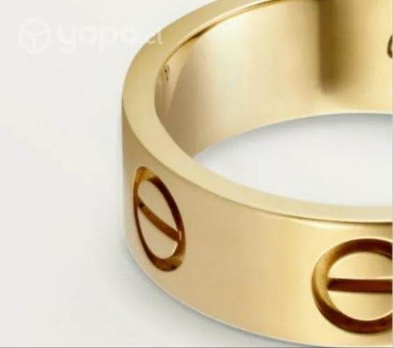 Anillo love dorado