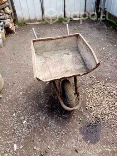 Carretilla para formar una jardinera