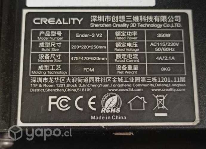 Impresora 3D ENDER-3 V2