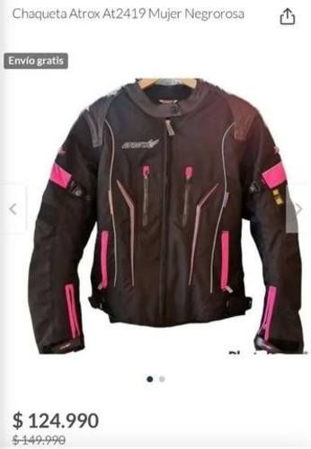 Chaqueta para moto mujer