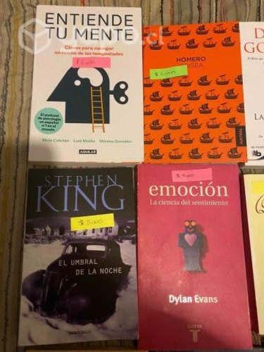 Libros (originales, de segunda mano, etc)