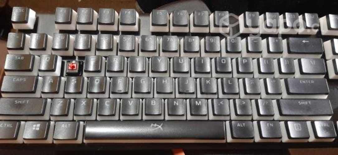 Teclado Hyper X FPS Alloy Red - Switch Red