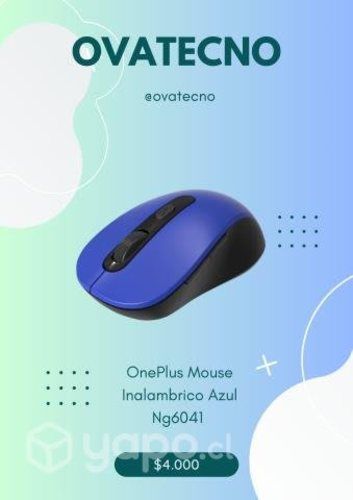 OnePlus Mouse Inalambrico Azul Ng6041