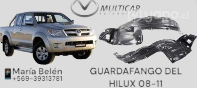 Guardafango del hilux 08-11