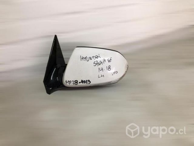Espejo retrovisor lh hyundai santa fe 2014 2018