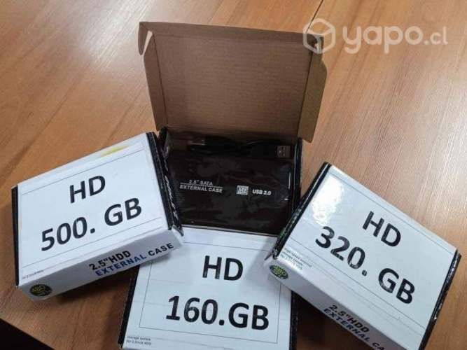 Disco duros extraibles con case