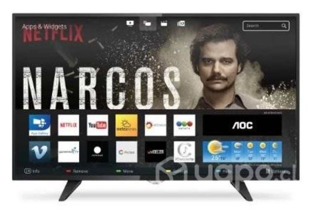 Smart TV AOC 32 Pulg. usado, en buen estado