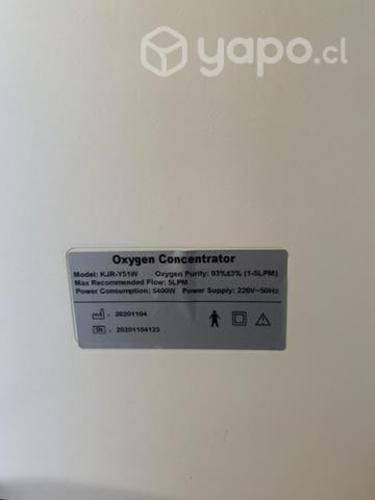 Concentrador de oxigeno