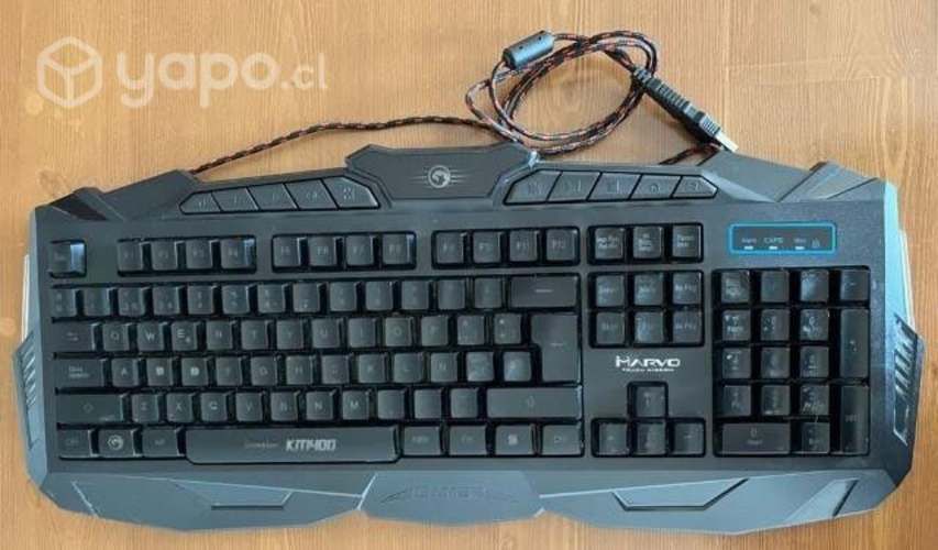 Teclado Gamer luminoso Marvo km400