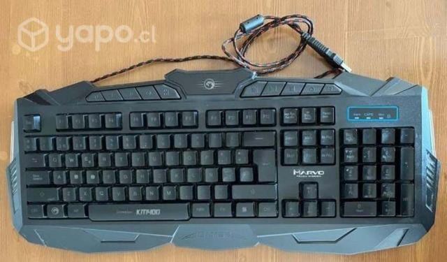 Teclado Gamer luminoso Marvo km400