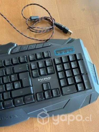 Teclado Gamer luminoso Marvo km400