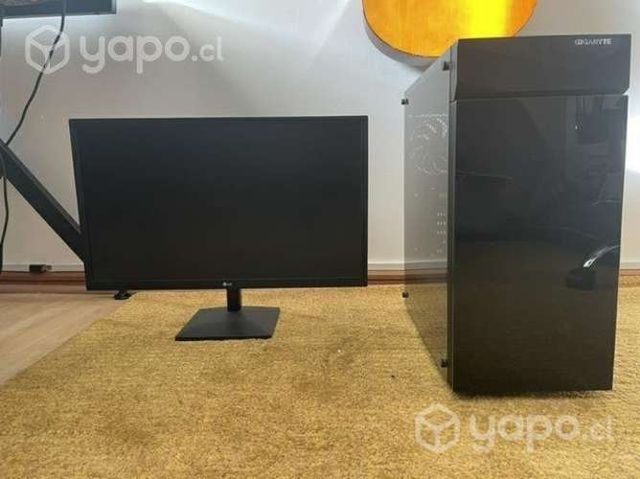 Pc gamer + monitor lg 24' 75hz