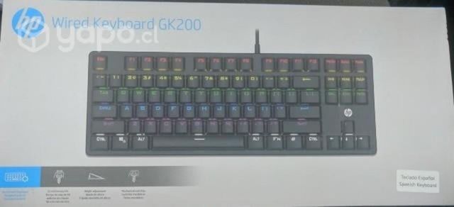 Teclado RGB Mecánico HP GK200