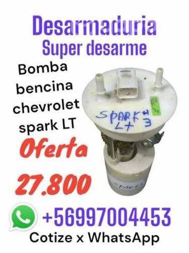 Bomba bencina Chevrolet Spark Lt