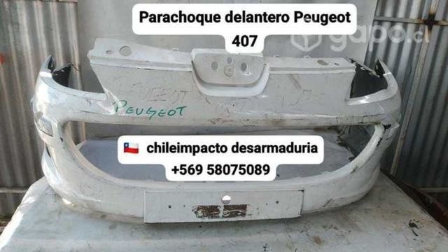 Parachoque delantero Peugeot 407 desarmaduría