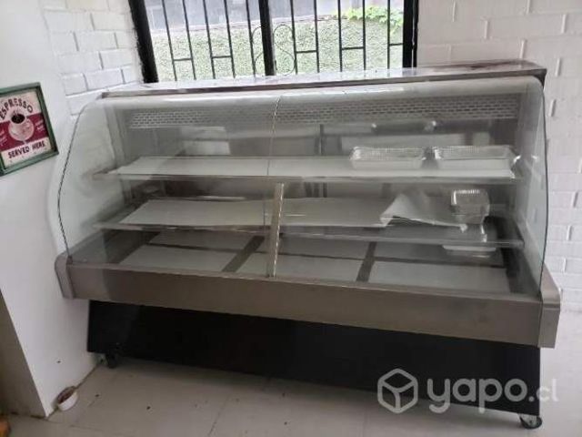 Vitrina refrigwrada 2 metros curva Cousiño
