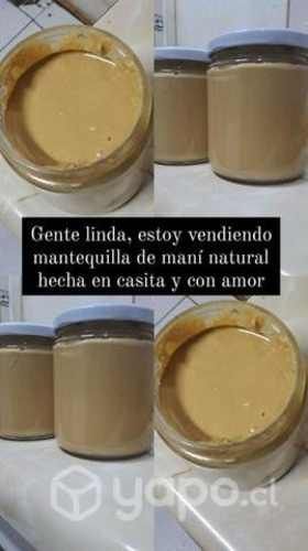 Mantequilla de maní natural