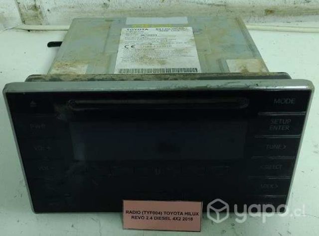 Radio (TYF004) Toyota Hilux Revo 2.4 Diesel 2018