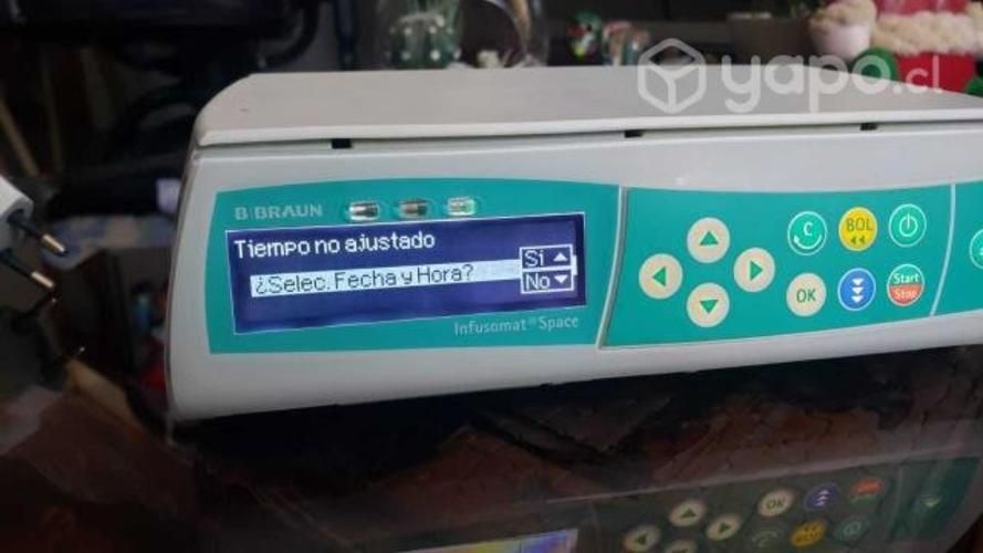 Bomba de infusion continua Braun